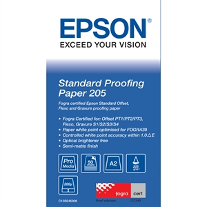 Epson Standard Proofing Paper, DIN A2, 205g/m², 50 folhas 