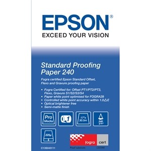 Epson Standard Proofing Paper 240, 17" x 30,5 metros 