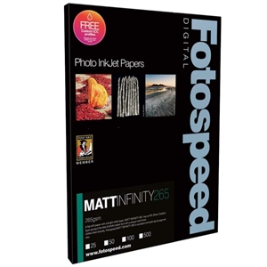Fotospeed Matt Infinity 265 g/m² - A2, 25 folhas 