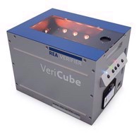 REA VeriCube UV 365nm com módulo de câmera - Ótica de 16 mm, Campo de visão de 63 x 47 mm